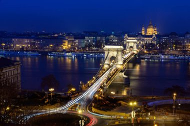 Budapeşte 'deki Zincir Köprüsü