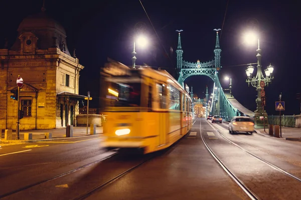 Budapest Puente de la Libertad — Foto de Stock