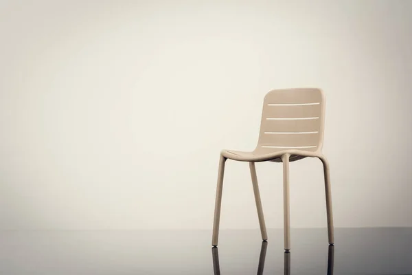 One chair on the floor — Stock Photo, Image