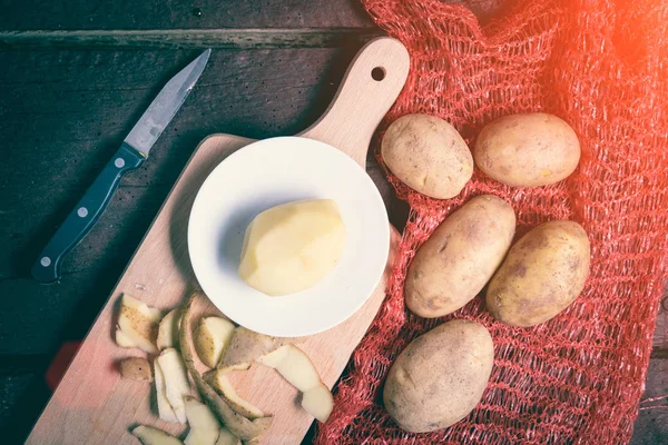 Группа картофеля — стоковое фото