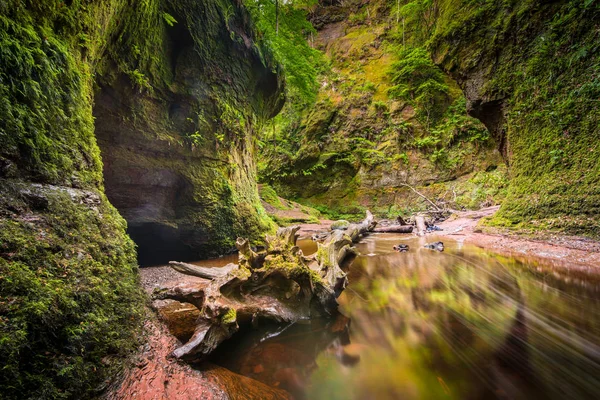 Glen Finnich in Scotland — Stock Photo, Image