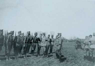 Avusturya-Macaristan memur piyade oluşumu teftiş 