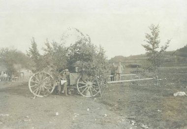 Waggon kamufle ana silah şubeleri ile 