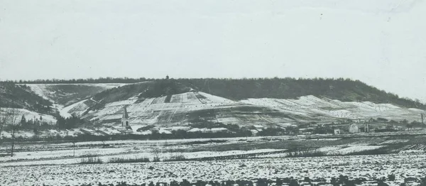 Weite Sicht Auf Das Dorf Tal — Stockfoto