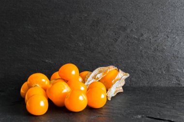 Cape bektaşi siyah yüzey arka plan Rock