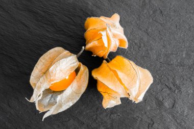 Cape bektaşi siyah yüzey arka plan Rock