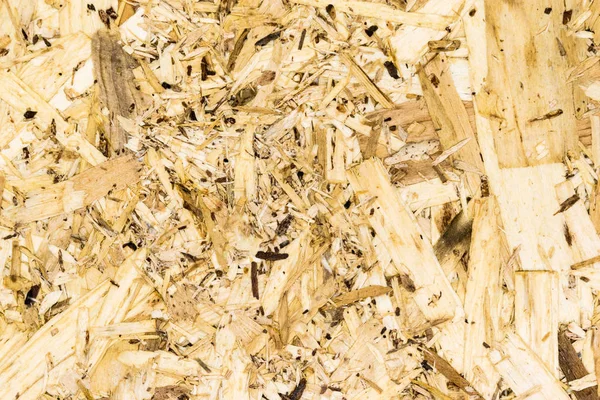 Close-up achtergrond oppervlak van geperst hout scheren plaat-spaanplaat — Stockfoto