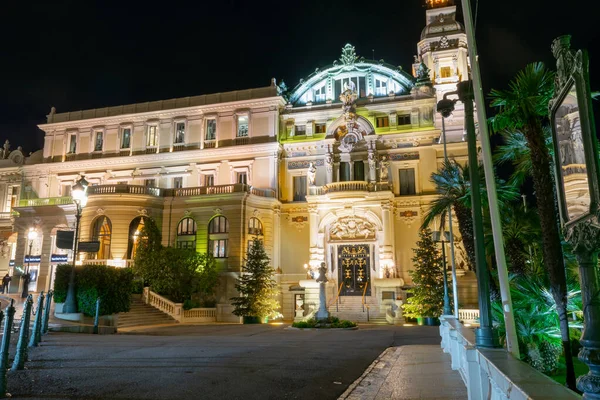 Monaco 5 DEC 2019 Casino Monte Carlo — Stock Photo, Image