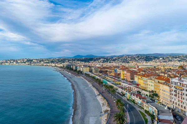 Panoramablick auf schöne Stadt in Frankreich — Stockfoto