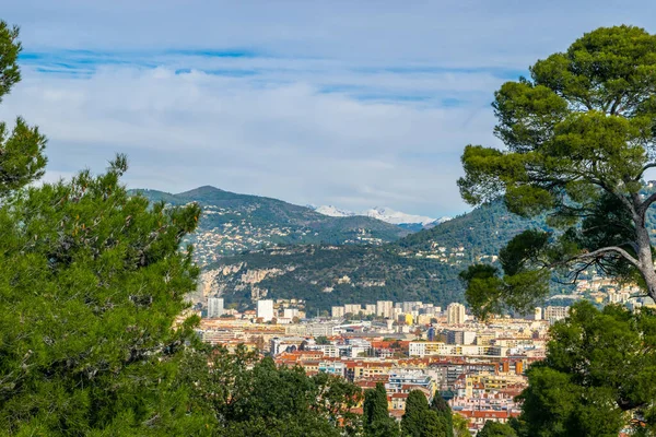 Vista paisagem da cidade de Nice — Fotografia de Stock