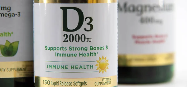 Vitamin D3 Royaltyfria Stockbilder