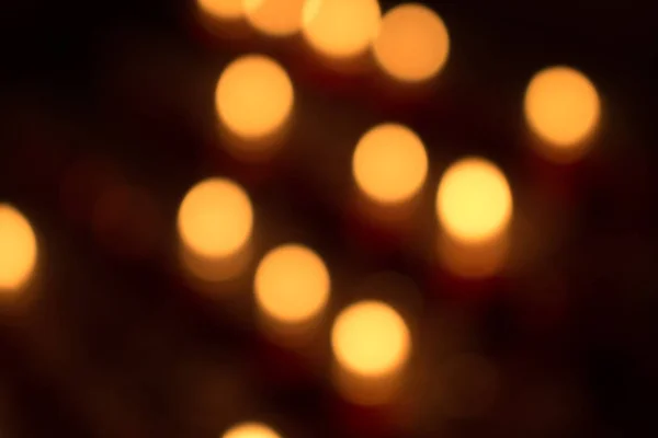 Αφηρημένα Φώτα Φόντο Θολή Λαμπερά Φώτα Άστοχο Ζεστό Φόντο Χριστουγεννιάτικα — Φωτογραφία Αρχείου