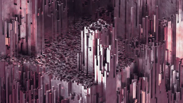 Абстрактний Геометричний Фіолетовий Фон — стокове фото