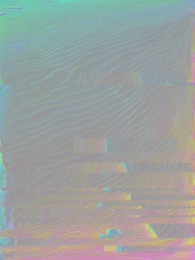 arka plan ışık floresan renkler ile 3D render. Pastel, neon renkler zor aksaklık bozulma. 