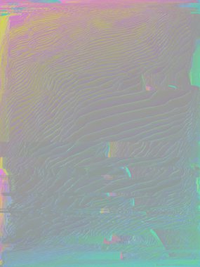 arka plan ışık floresan renkler ile 3D render. Pastel, neon renkler zor aksaklık bozulma. 