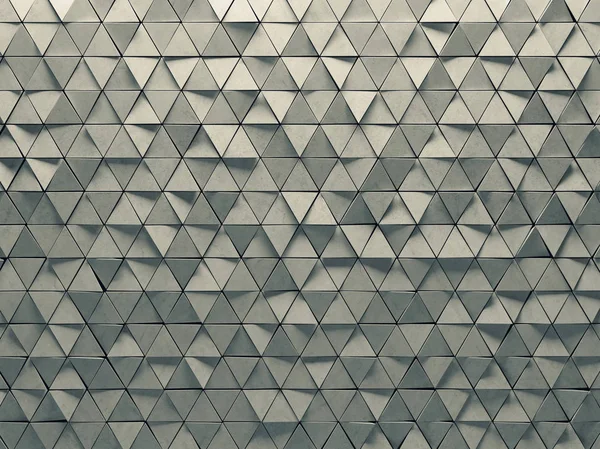 Pared Abstracta Con Patrón Triángulos Material Hormigón Texturizado Alta Calidad — Foto de Stock