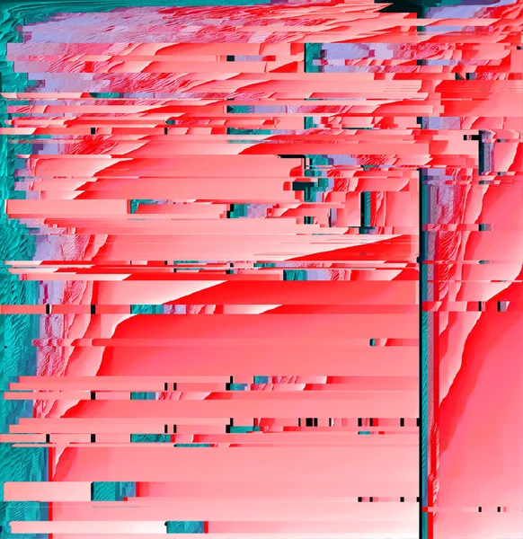 Doppelbelichtung Duoton abstrakte Panne Hintergrund — Stockfoto