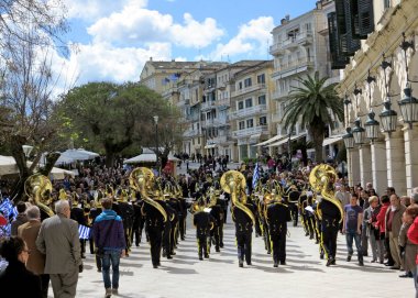 Paskalya Korfu, iyon island, Yunanistan