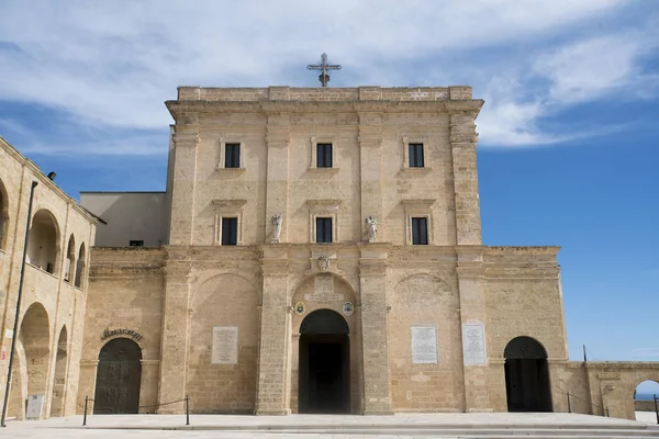 Heiligdom van santa maria di leuca, Apulië, Italië — Stockfoto