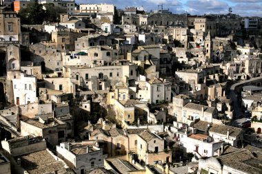Matera, yeraltı şehri, Basilicata, İtalya