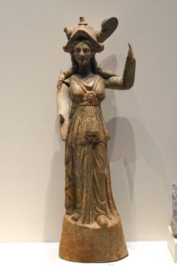 Pella müzesindeki Afrodit 'in güzel heykeli