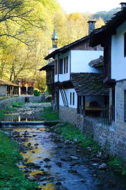 A charming village with wooden house,called Etar