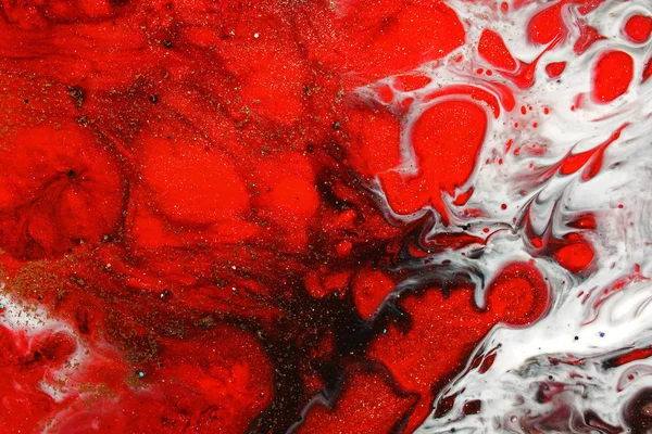 Part of original epoxy resin art — Stock Photo, Image