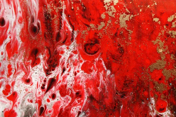 Part of original epoxy resin art — Stock Photo, Image