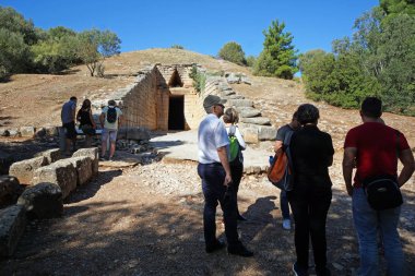 Mycenae 'de Atreus' un Hazinesi adında bir mezar.