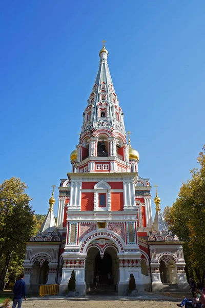 Shipka Memorial Church ou Shipka Monastery est une église orthodoxe bulgare — Photo