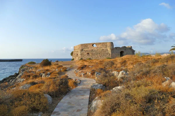 Benátský hrad Avlemonas Ostrov Kythera, Řecko — Stock fotografie