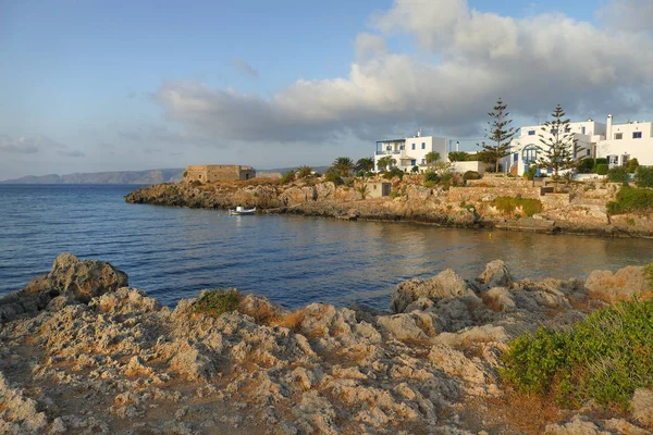 Vista panorámica de la bahía de Avlemonas en Citera, Grecia —  Fotos de Stock