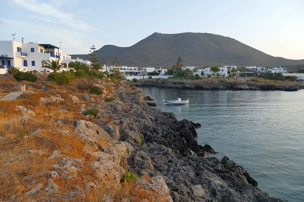 Vista panorámica de la bahía de Avlemonas en Citera, Grecia —  Fotos de Stock