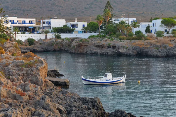 Vista panorámica de la bahía de Avlemonas en Citera, Grecia —  Fotos de Stock