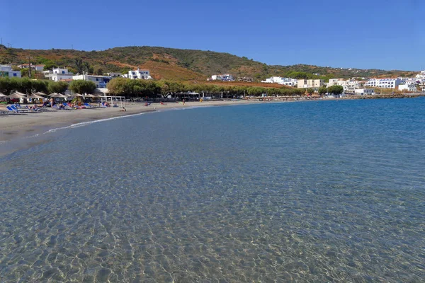 Agia Pelgia plajı Kythera adasının kuzeydoğusunda.