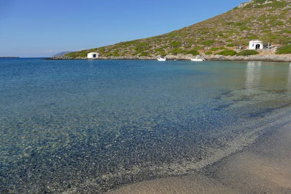 Beautiful Limnionas beach , western coast of Kythira — 스톡 사진