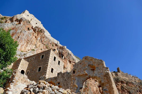 Detail of the mythical castle of Monemvasia — 스톡 사진