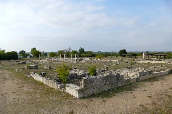 Pella Yunanistan Ekim 2019 Büyük Skender Doğduğu Yer Olan Pella — Stok fotoğraf