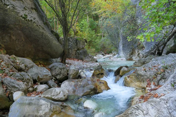 Okouzlující Příroda Severně Pozaru Maecdonii Řecko — Stock fotografie