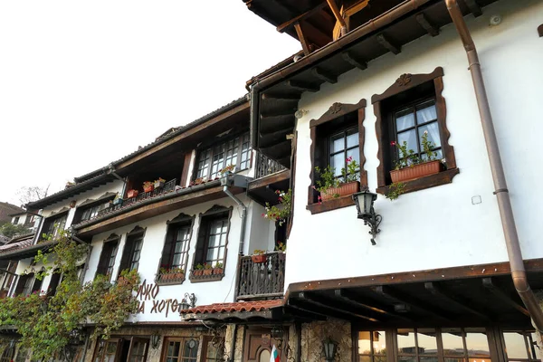 Veliko Tarnovo Bulgaria October 2019 Characteristic Corner Streets Historical Center — Stock Photo, Image