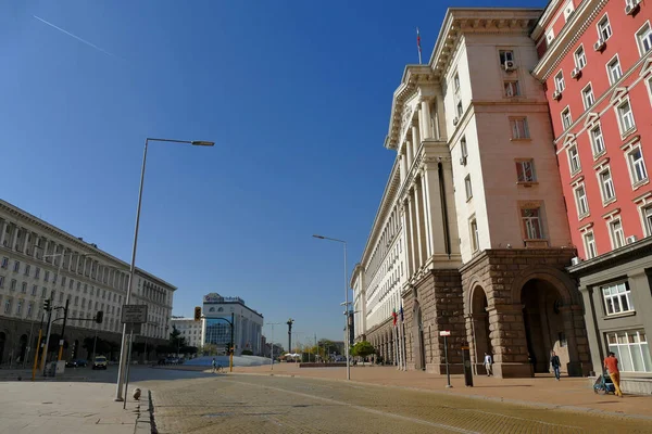 Sofia Października 2019 Widok Historyczne Centrum Miasta — Zdjęcie stockowe