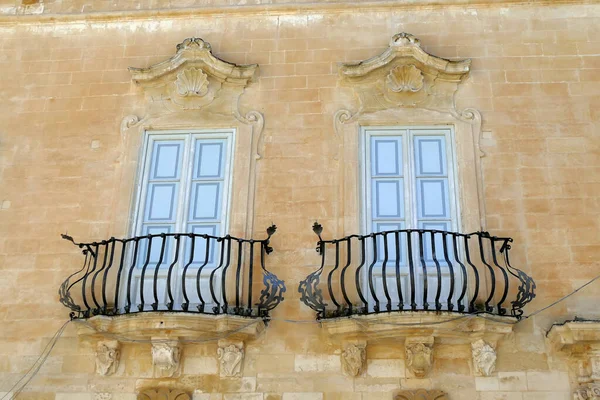 Detalles Del Barroco Que Puede Admirar Ciudad Lecce Puglia Sur — Foto de Stock