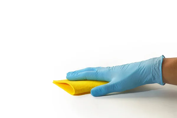 Cleaning Gloves White Background Isolated — Stock Photo, Image