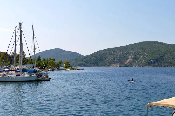 Wunderbarer Blick Auf Die Bucht Von Porto Koufo Auf Der — Stockfoto