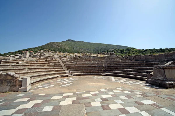 Vue Panoramique Ancien Site Archéologique Messini Sud Péloponnèse Grèce — Photo