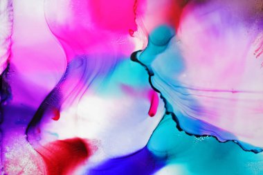 Alkol mürekkebi soyut arkaplan, makro