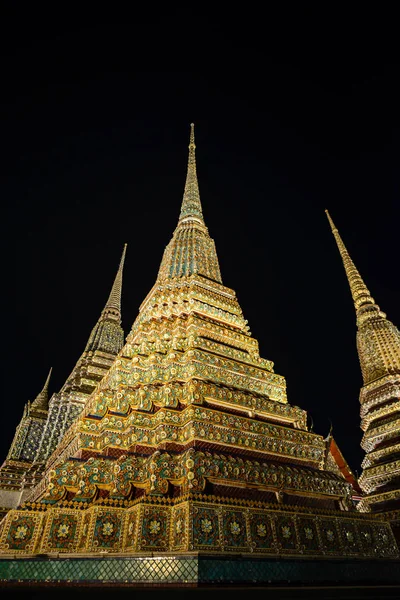 Wat Pho Wat Phra Chettuphon Wimon Mangkhalaram Ratchaworamahawihan Está Localizado — Fotografia de Stock