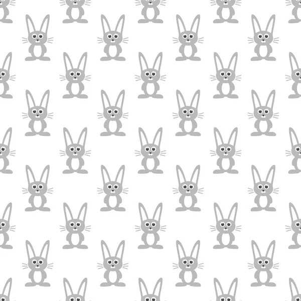 Modèle avec des lapins — Image vectorielle