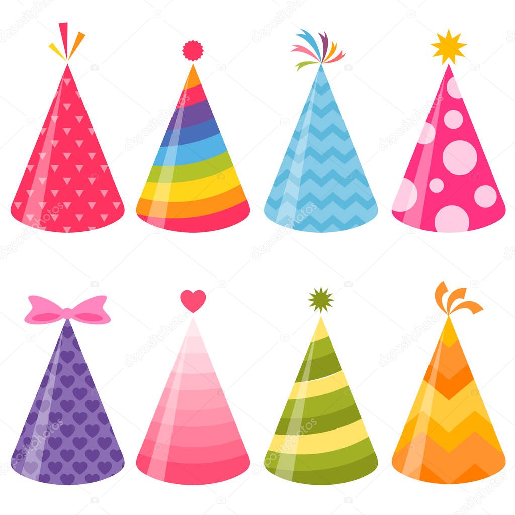 Birthday party hats set