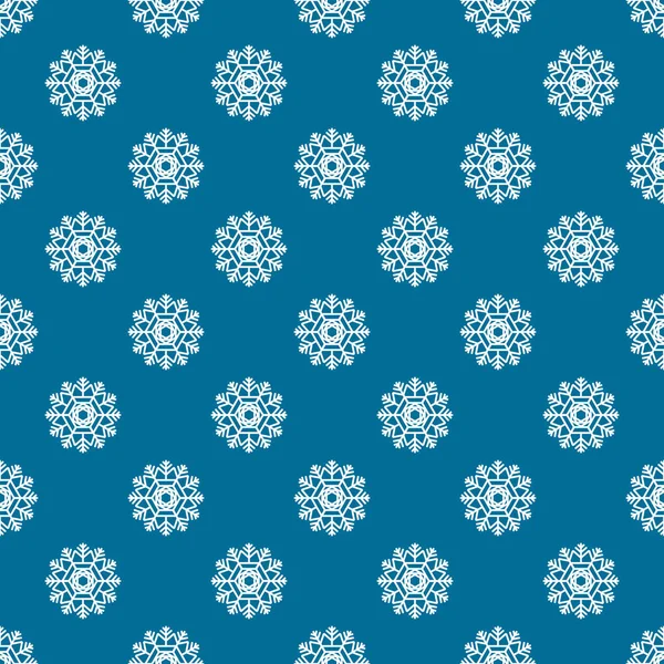 Kar taneleri ile Seamless modeli. Kış arka plan